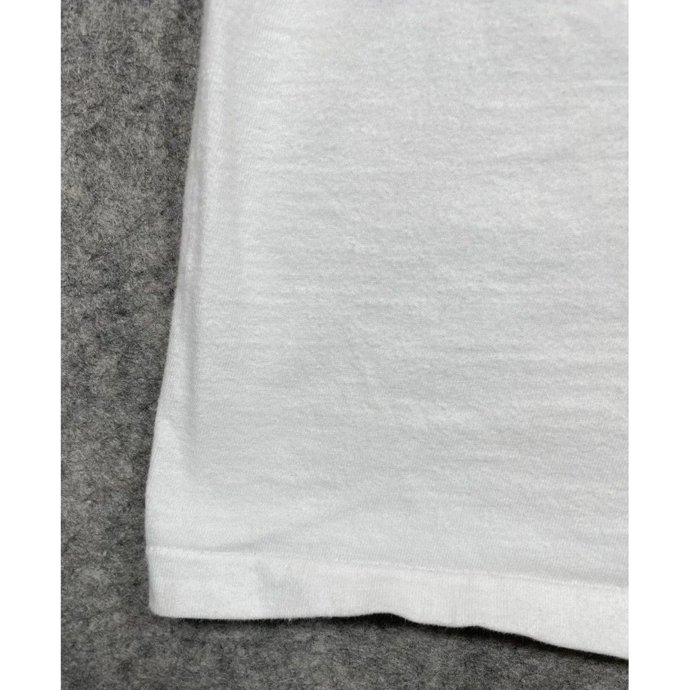 Vintage George Bush Political T-Shirt White XL AIDS Policy Gay 90s